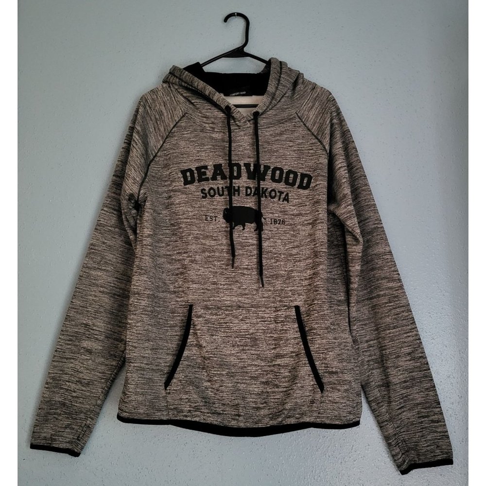 Momentum Hooded Gray Sweat Shirt XL Dead South Dakota